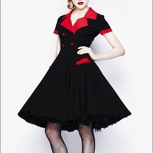 hell bunny vixen pin up dress